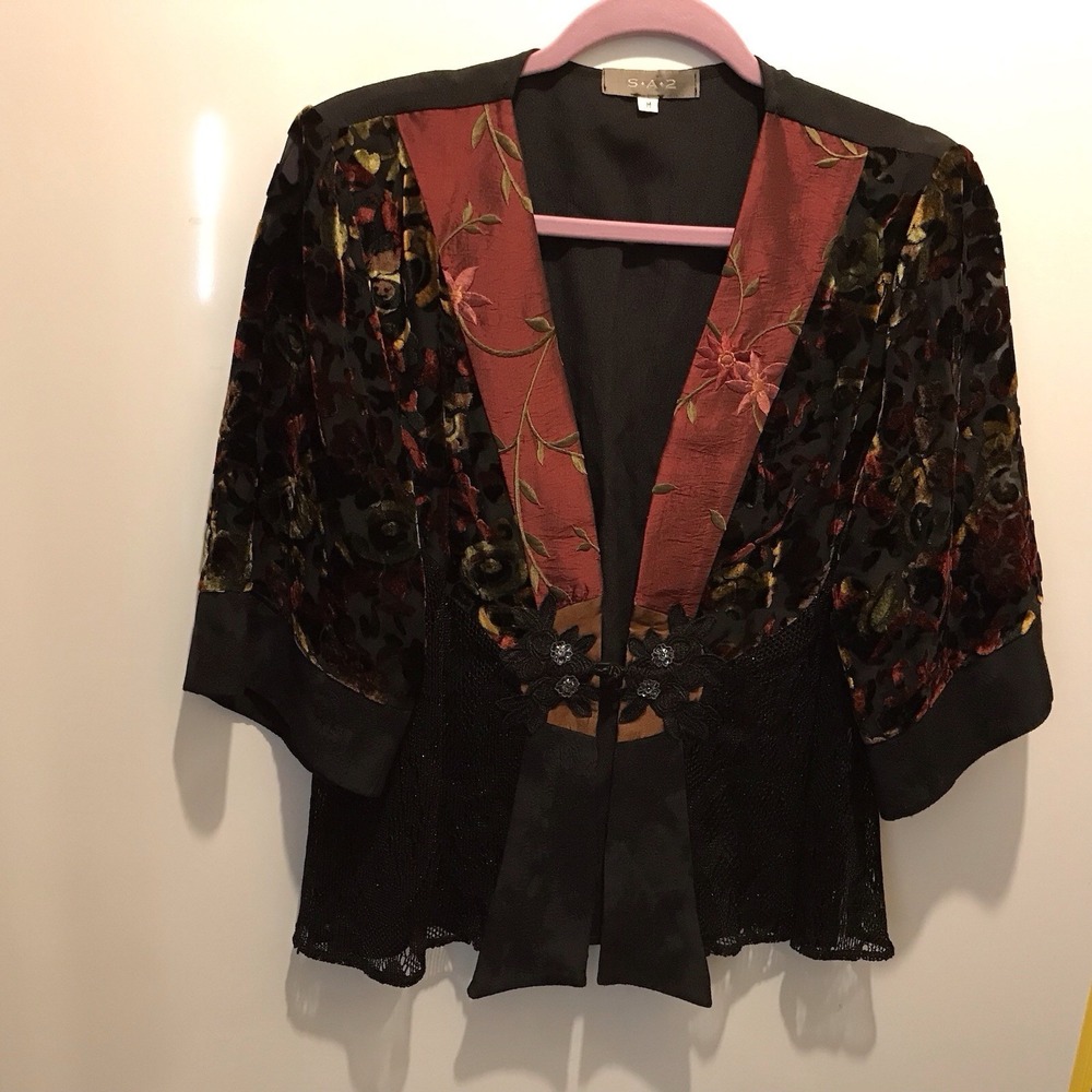 Vintage Spencer Alexa Jacket Women's Size M Chest 38" X Length 23"